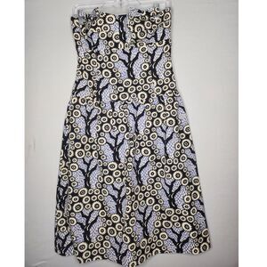 Tibi Womans Strapless Fit and Flare Mini Dress 8‎ 100% cotton, 100% Cotton Lined